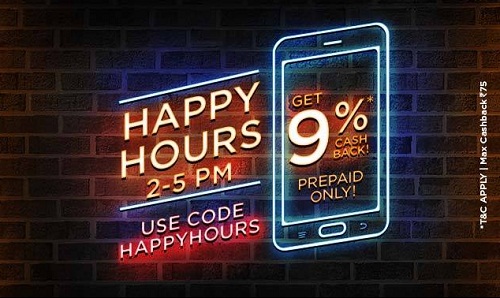 India Desire : Mobikwik HAPPY Hours Recharge Offer : Get Rs 10 Cashback On Prepaid & DTH Recharge Of Rs 20 [Valid Till 9 PM Today]